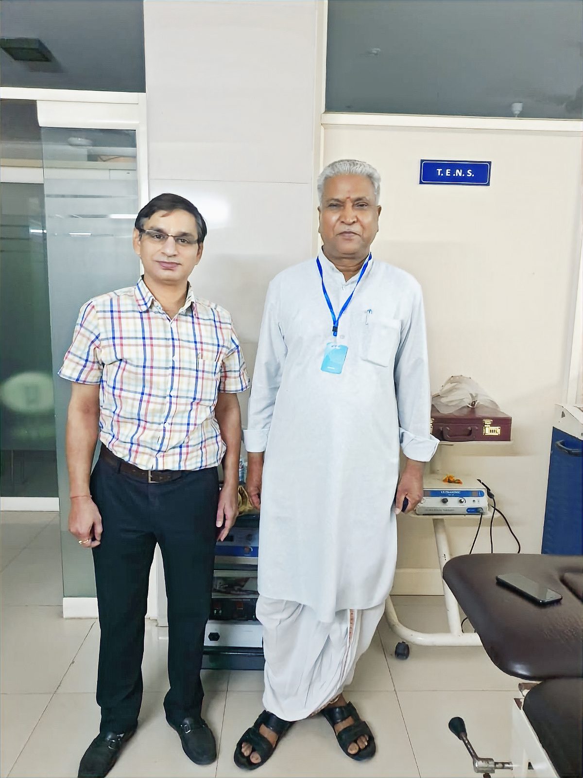 Dr Purohit with Shri Ram Lal Ji
